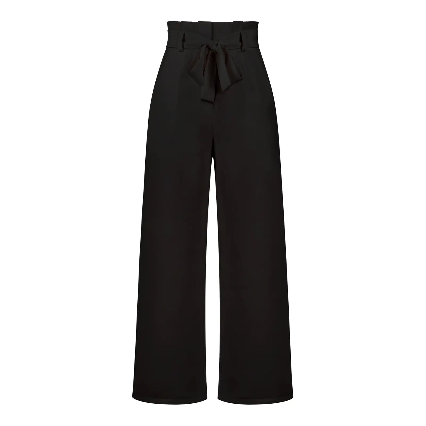 Elegant Women’s Ice Silk Wide-Leg Pants