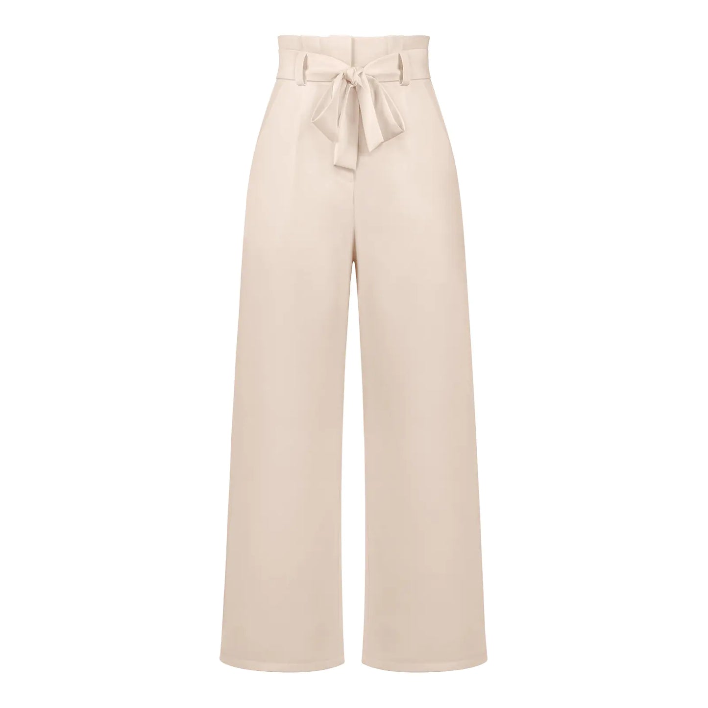 Elegant Women’s Ice Silk Wide-Leg Pants