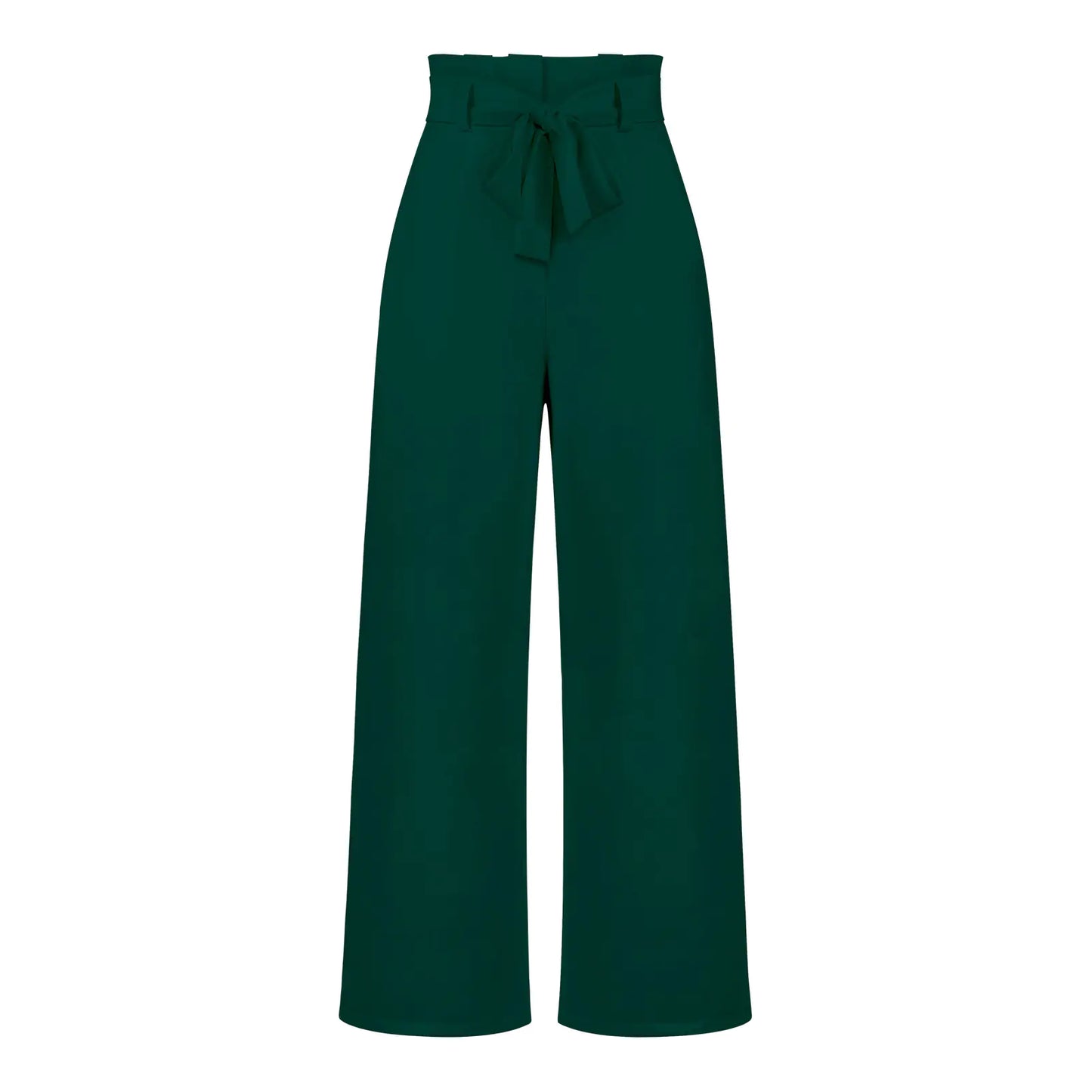 Elegant Women’s Ice Silk Wide-Leg Pants