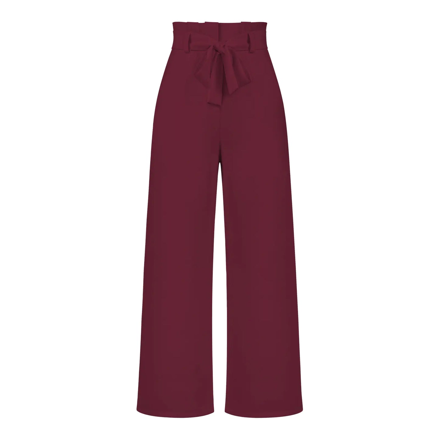 Elegant Women’s Ice Silk Wide-Leg Pants