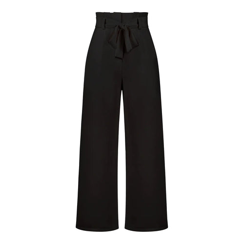 Elegant Women’s Ice Silk Wide-Leg Pants