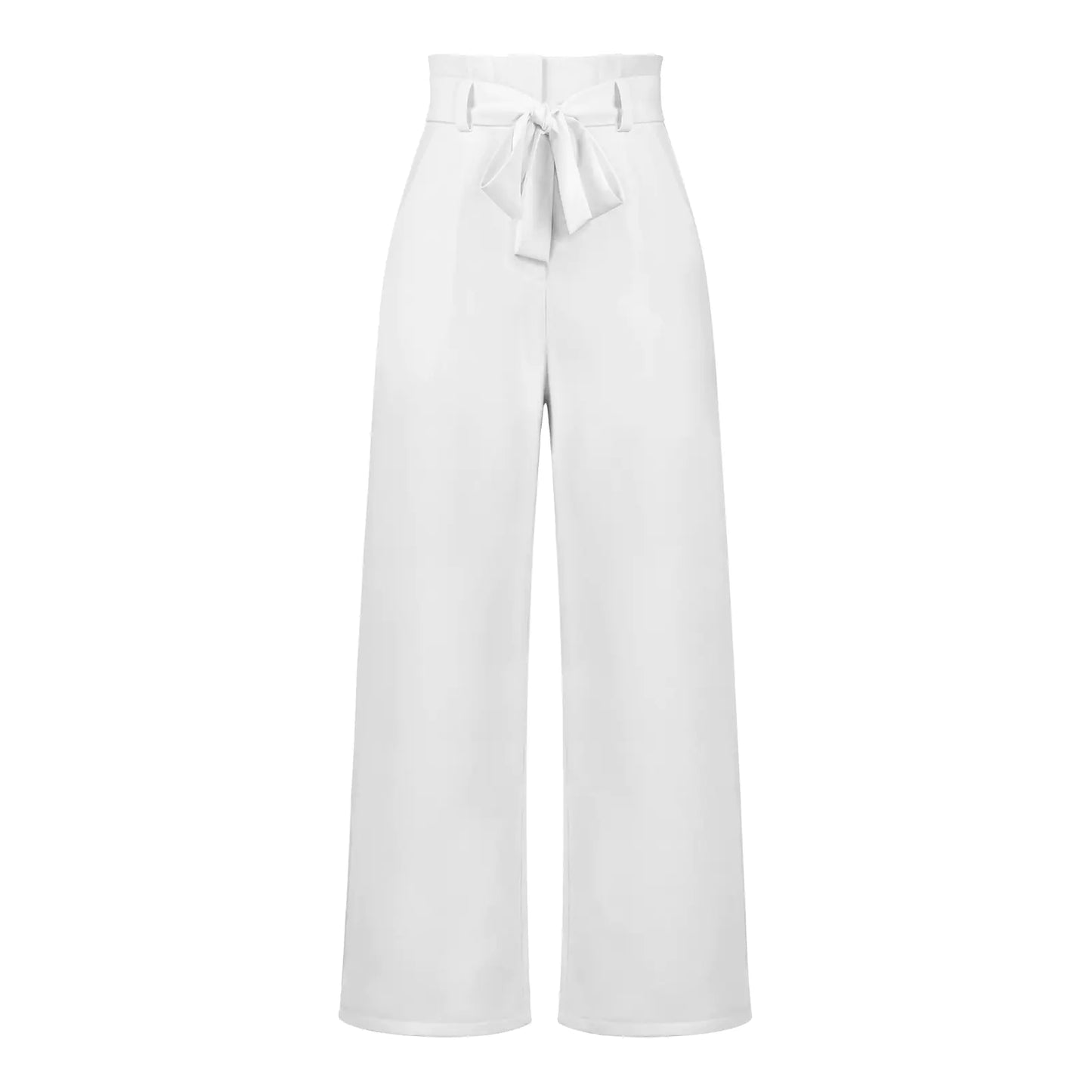 Elegant Women’s Ice Silk Wide-Leg Pants
